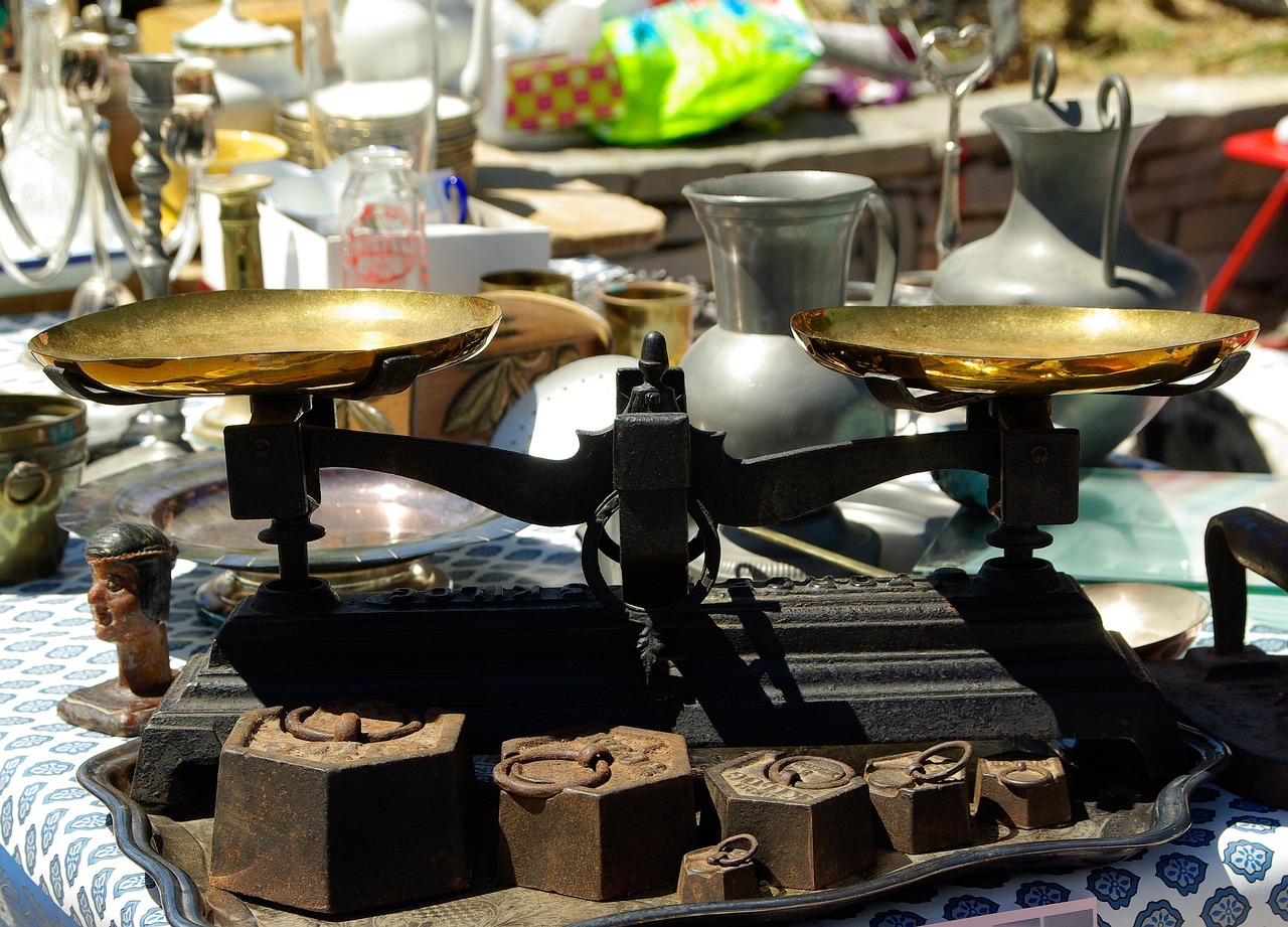 Bijoux anciens récupérés lors de débarras de maison